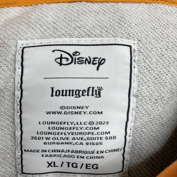 Disney Loungefly Hoodie XL Halloween themed Nightmare before Christmas - Picture 3 of 9
